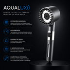 AquaLux™ Porque tu piel y tu cabello merecen un agua mejor.