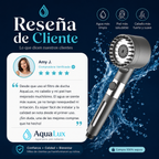 AquaLux™ Porque tu piel y tu cabello merecen un agua mejor.